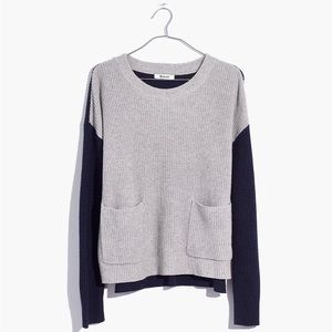 Madewell Patch Pocket Pullover Sweater